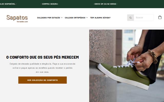 Montra da Sapatosfernandes.com