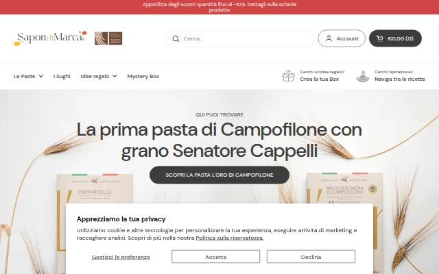Sapori di Marca storefront