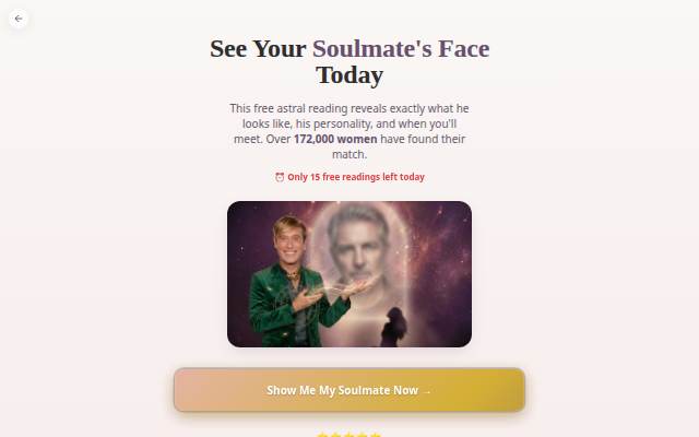 Soulmate Reading — Discover the spiritual portrait of your destined partner storefront