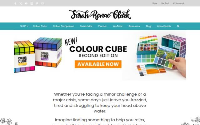 Sarah Renae Clark - Coloring Book Artist and Designer storefront