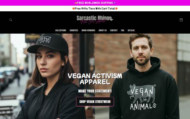 Sarcastic Rhino storefront