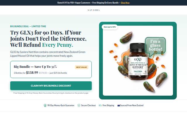 Saviora GLX3 Big Bundle Deal — Save Up To 32% storefront