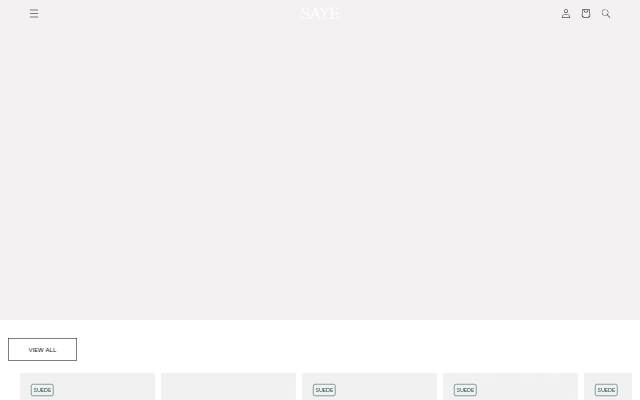 SAYE storefront