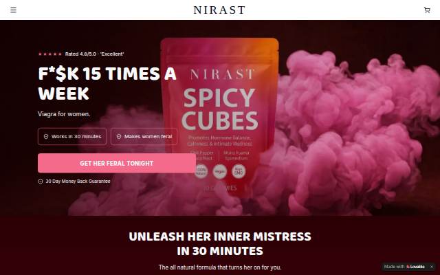 Montra da Spicy Cubes — NIRAST