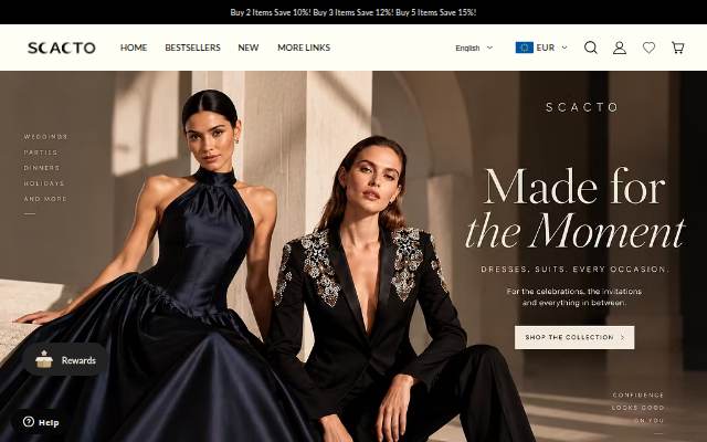 SCACTO storefront