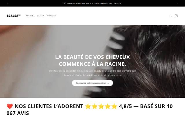 SCALEA FRANCE storefront