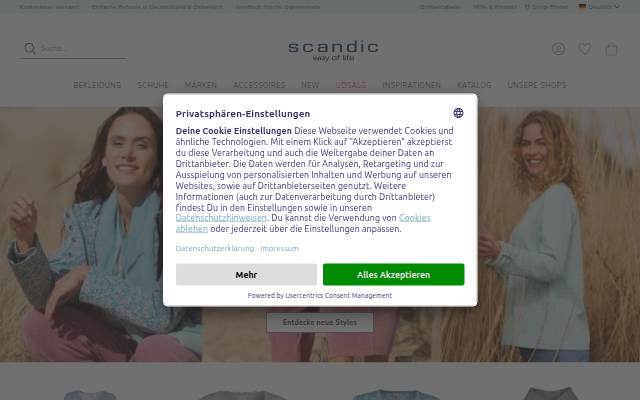 Scandic Fashion: Skandinavische Damenmode storefront