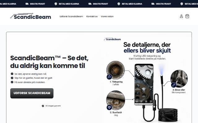 Montra da ScandicBeam DK