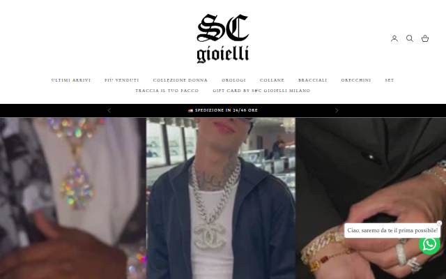 S&amp;C Gioielli storefront