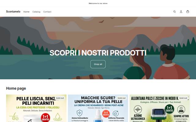 Scontamelo storefront