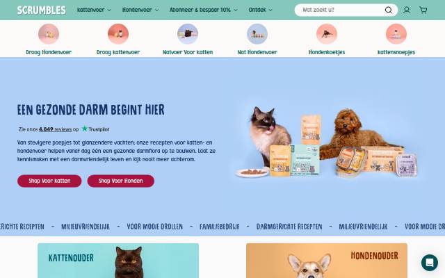 Scrumbles: Natural Pet Food storefront