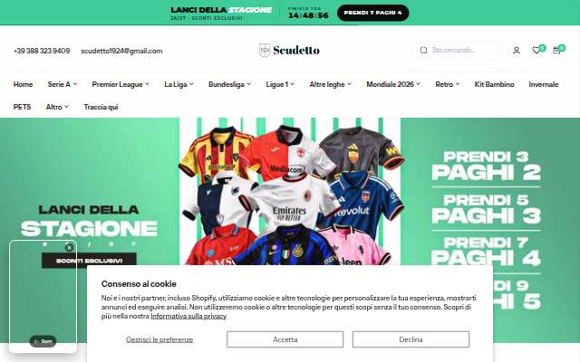 Scudetto It storefront