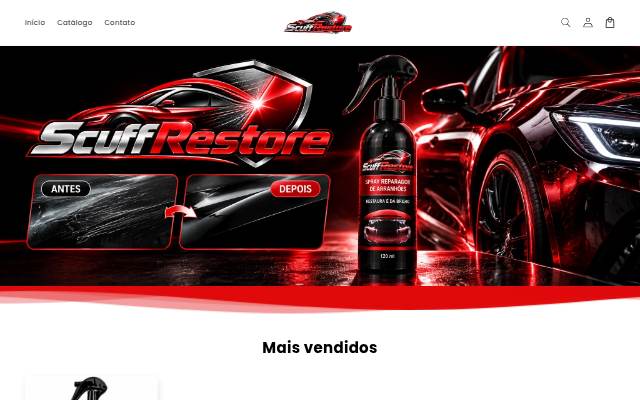 Startseite von ScuffRestore PT