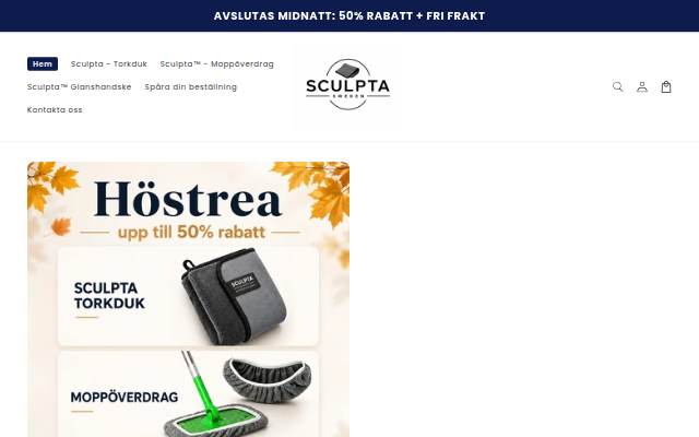 Sculpta storefront