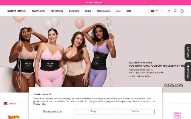 Montra da Sculpt Touch Official