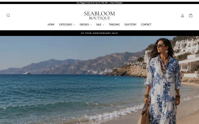 Seabloom Boutique storefront