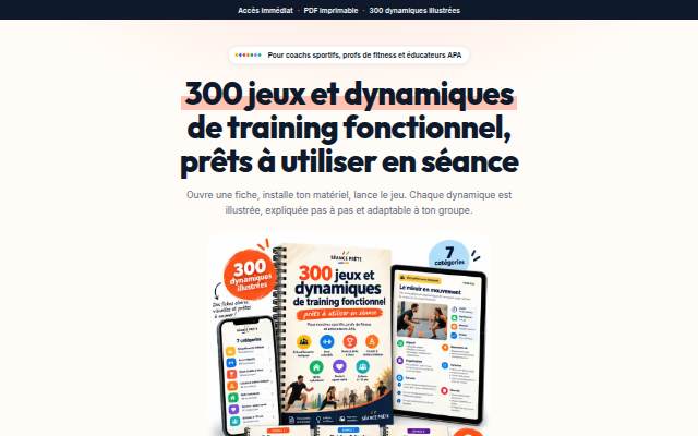 Startseite von Séance Prête