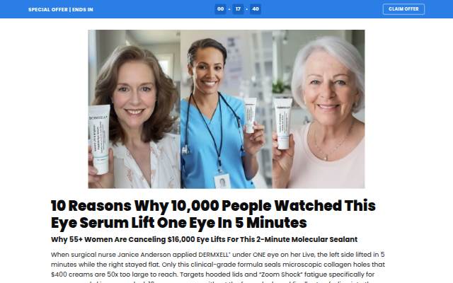 Startseite von A Simple Peptide Eye Serum Routine for Mature Skin — DailyGlowBrief