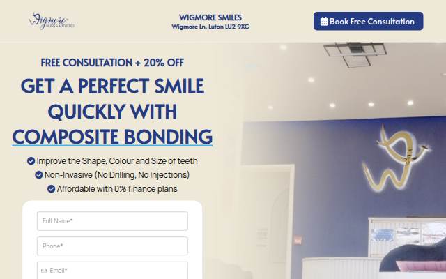 Wigmore Smiles storefront