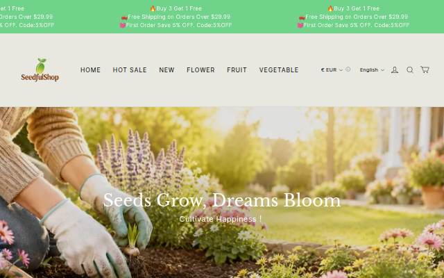 SeedfulShop storefront