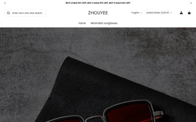 ZHOUYEE storefront