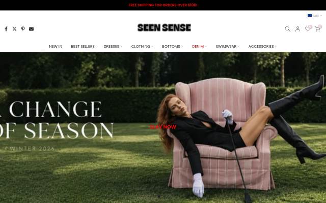SeenSense storefront