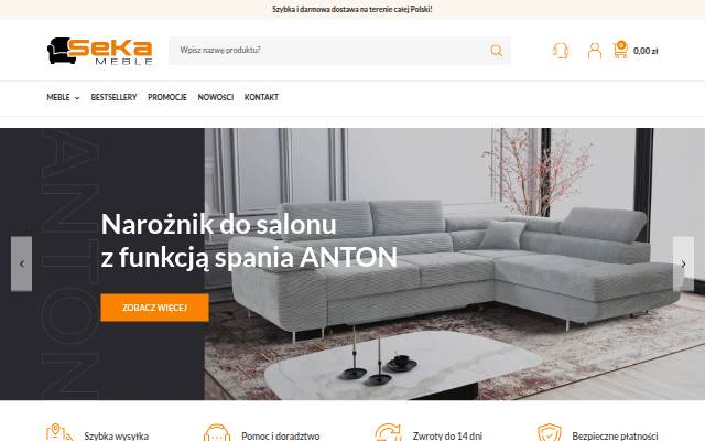 SEKA MEBLE storefront