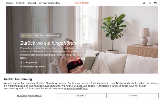 Selftude storefront