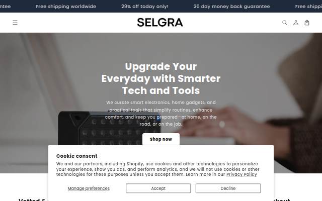 selgra.com storefront