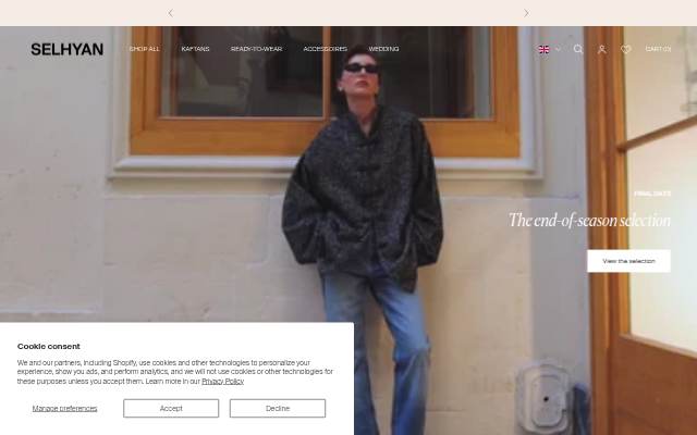 Selhyan storefront