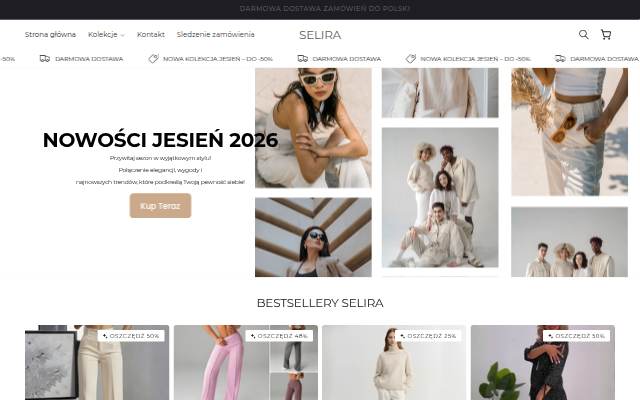 SELIRA storefront