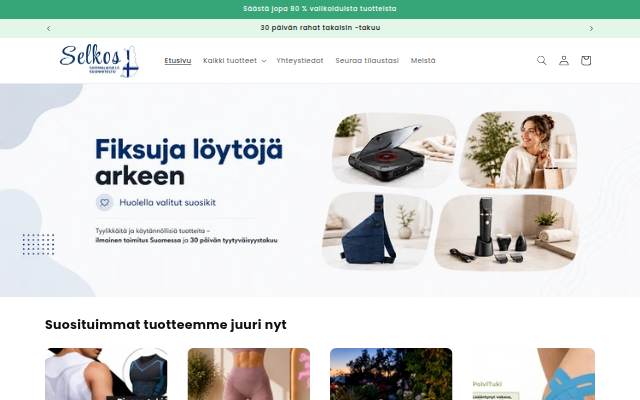 Selkos storefront