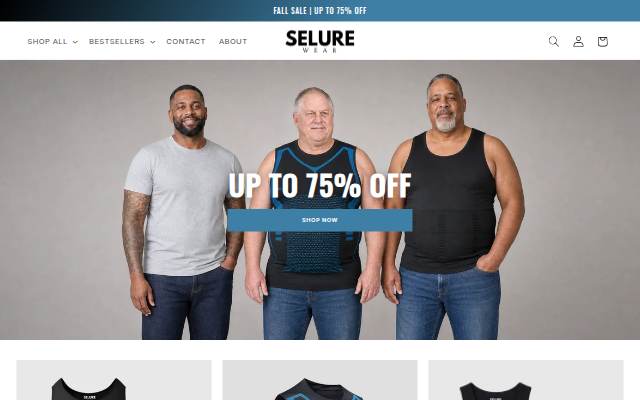 Selure Wear storefront