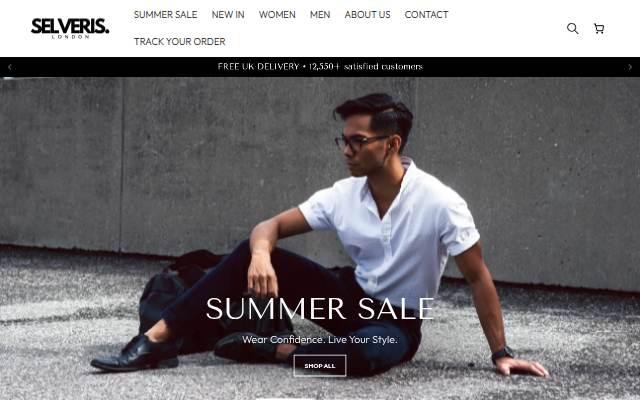 Selveris London storefront