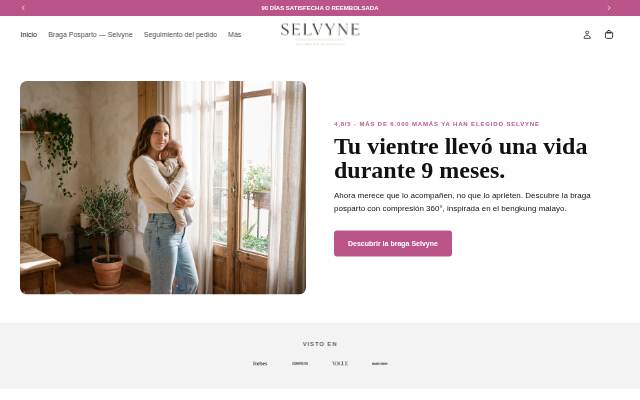 Startseite von Selvyne