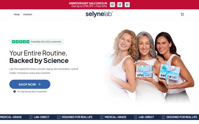 Selyne storefront