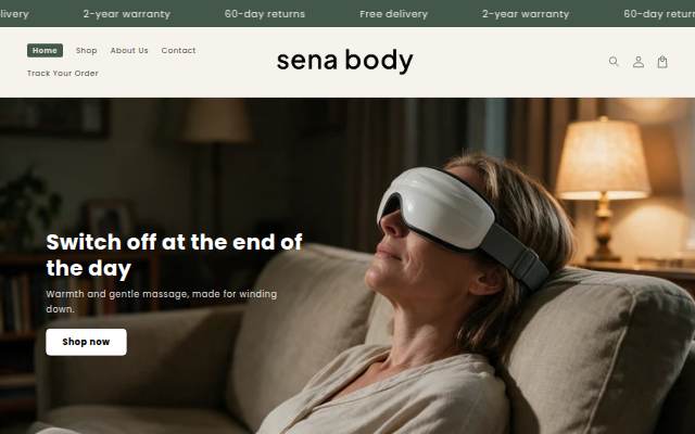 Sena Body storefront
