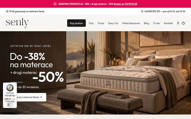 Senly storefront