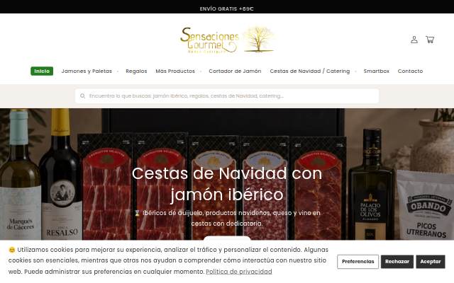 Escaparate de Sensaciones Gourmet