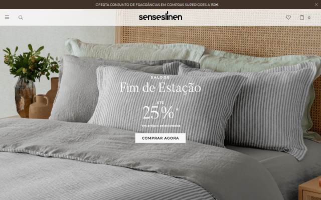 Senseslinen storefront