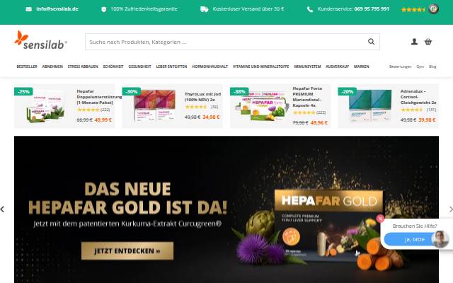 Montra da Sensilab Deutschland