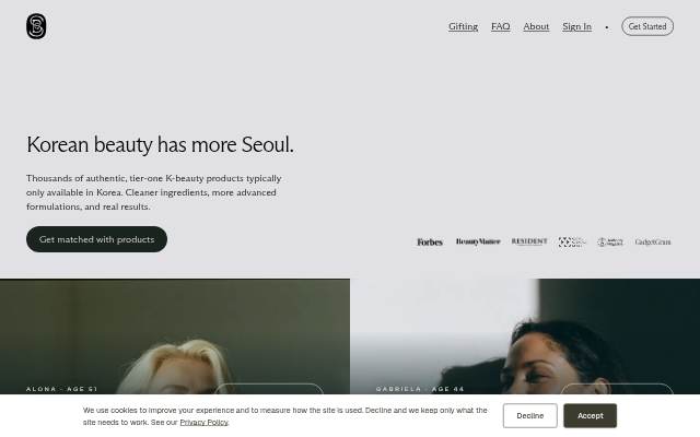 Seoul Beauty Club storefront