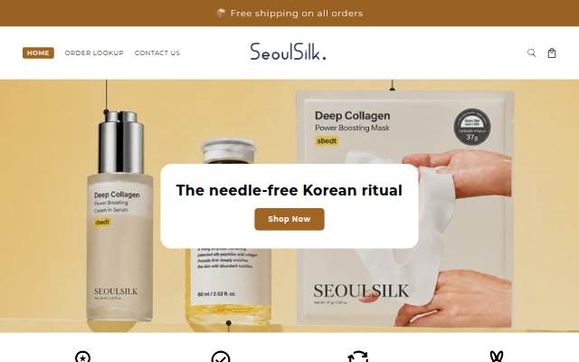 SeoulSilk. storefront