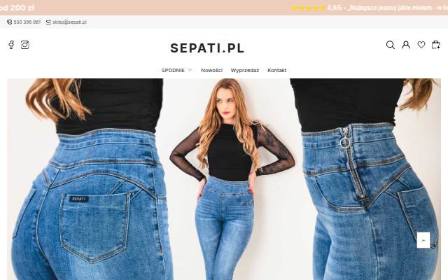 Sepati.pl storefront
