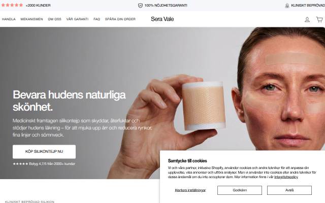 Sera Vale storefront