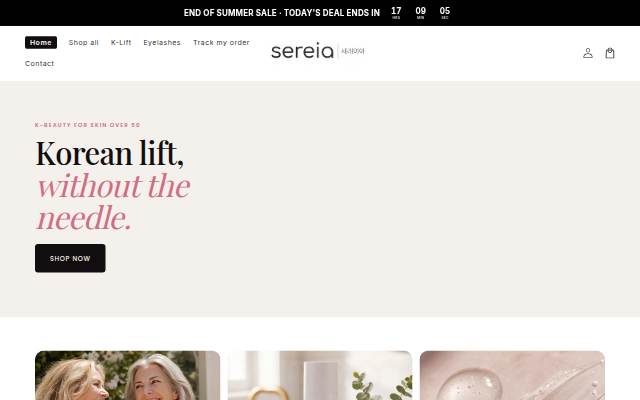Sereia Beauty storefront