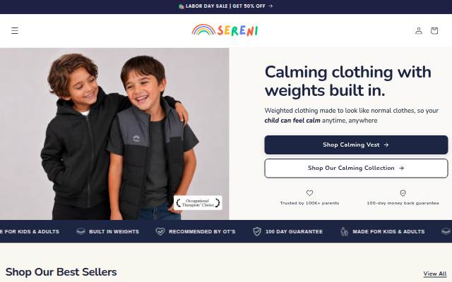 Sereni storefront