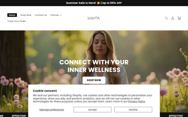 Serevia storefront