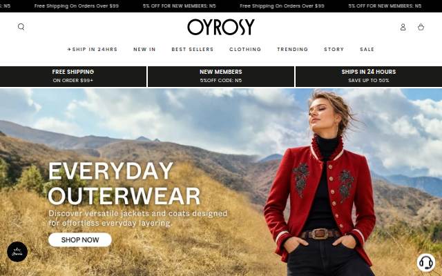 Vitrine de OYROSY