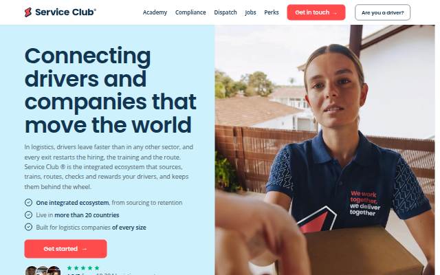 Service Club ® storefront